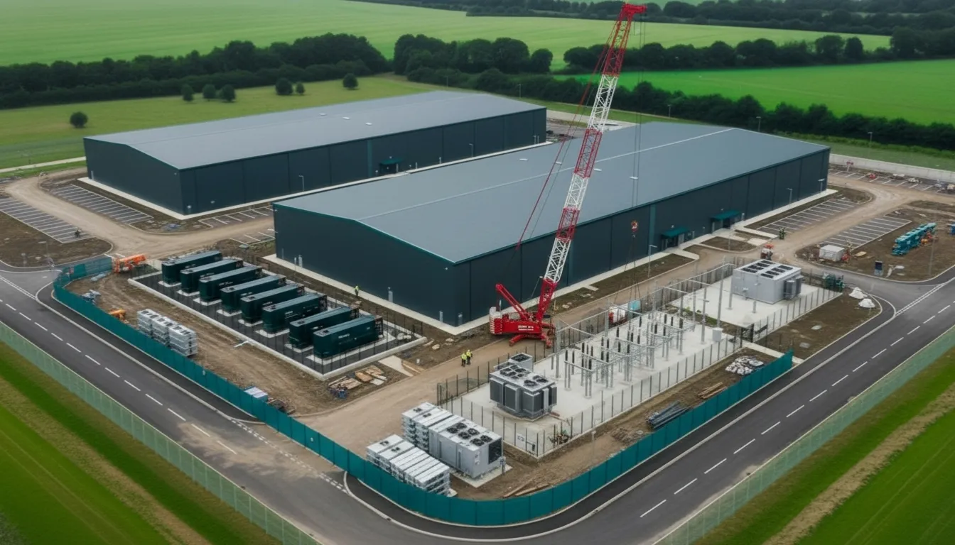 An image of a brown field site.