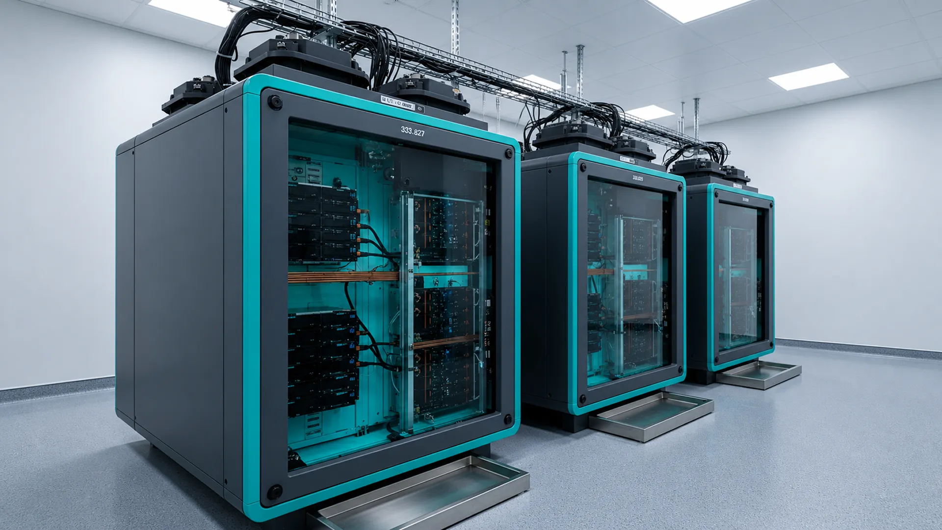 An image of solar panels
